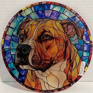 Suncatcher Acrylic American Pitbull Terrier Dog Gift Home Decor